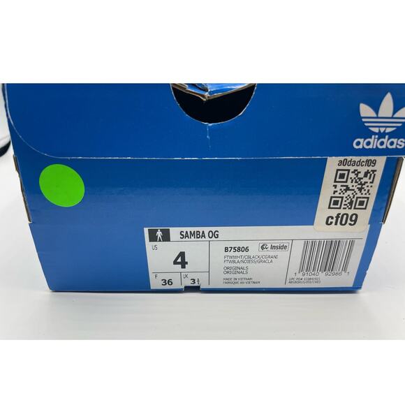 NWT Adidas Samba OG - Picture 6 of 6